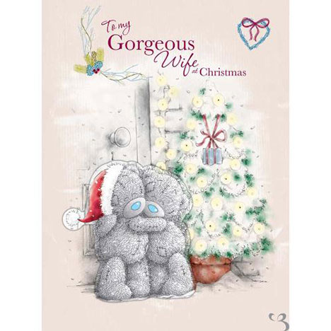 Wife at Christmas Me to You Bear Luxury Boxed Card £9.99